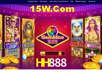 Tela de boas-vindas e lobby de jogos do aplicativo HH888
